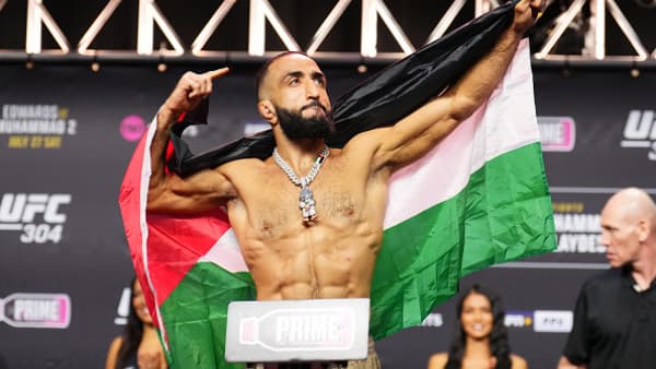 Cover Image for المقاتل الفلسطيني بلال محمد يصبح أول بطل فلسطيني في بطولة UFC