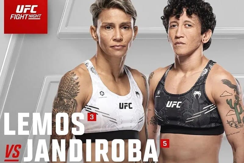 Cover Image for بطاقة مباراة UFC Vegas: ما هي معارك UFC التي يجب عليك مشاهدتها قبل مواجهة Lemos ضد Jandiroba الليلة؟