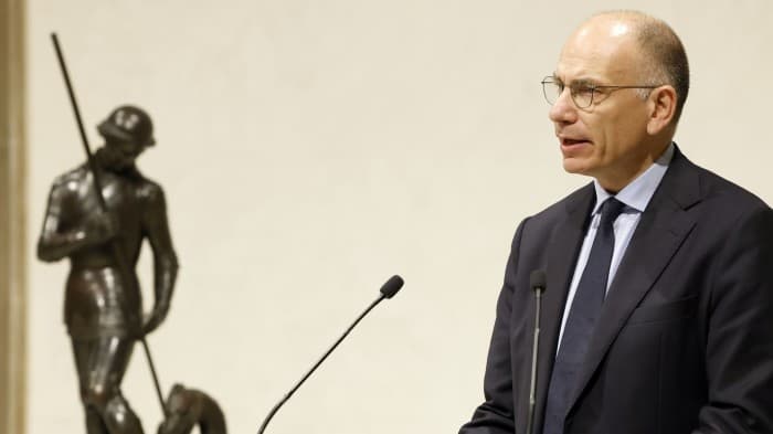 Cover Image for Enrico Letta: &#8220;إذا كان لدينا 27 سوقًا ، فسنكون مستعمرة في وول ستريت&#8221;
