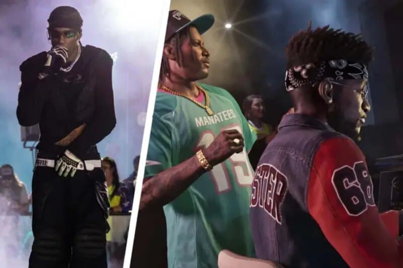 Cover Image for Travis Scott يثير GTA 6 ويفقد اللاعبون عقولهم