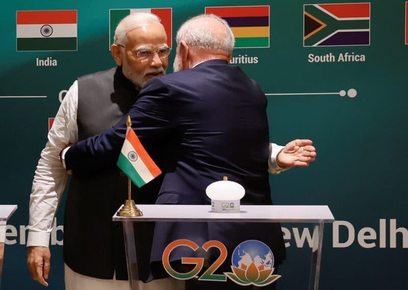 Cover Image for Modi في الهند ، لولا البرازيل تتحدث وسط تعريفة ترامب بليتز