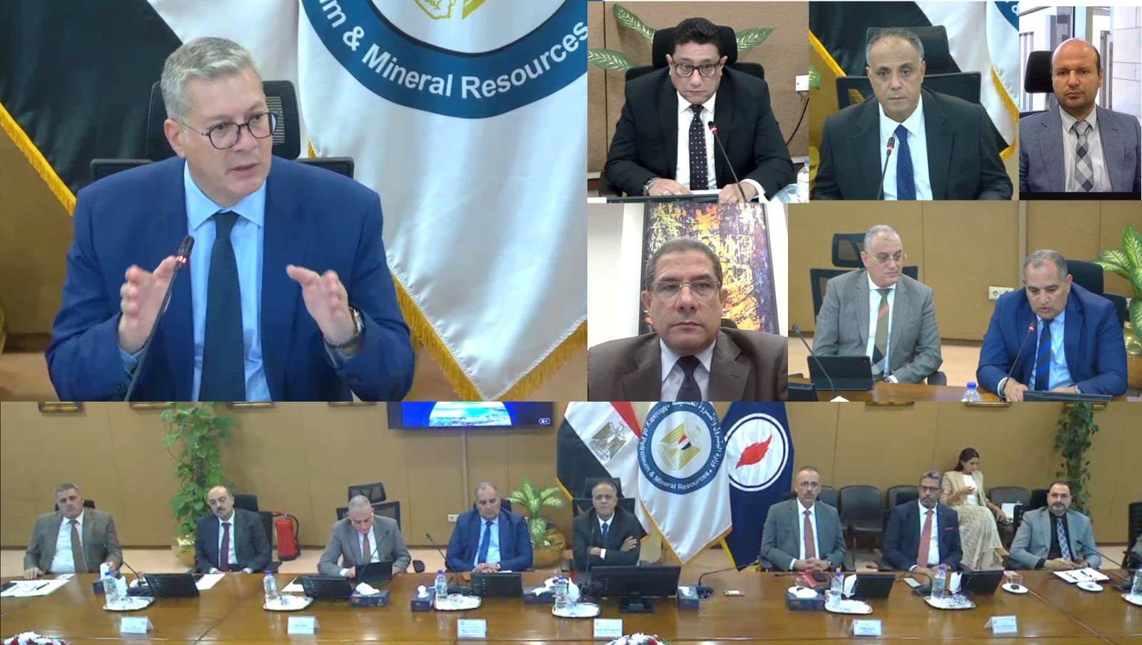وزير البترول يؤكد مكانة ميناء الحمرة كركيزة استراتيجية للطاقة ومركز إقليمي للاستثمار