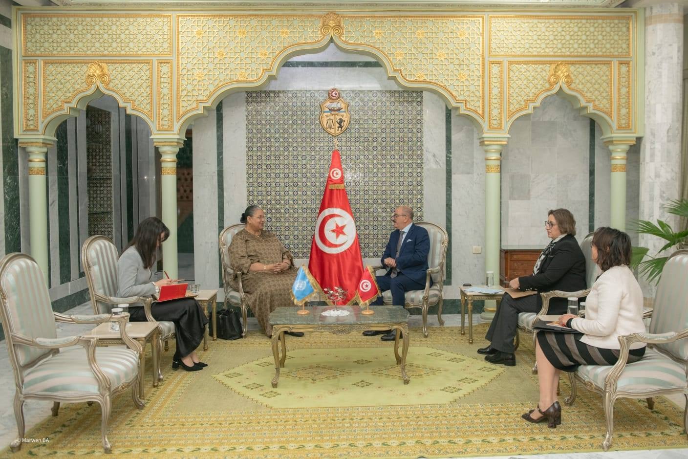 النفطي يستقبل هانا تيتيه ويؤكد على حل سياسي ليبي شامل ومستدام