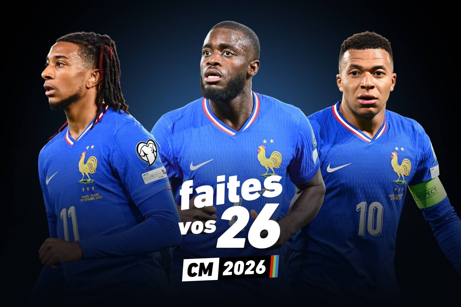 اختر قائمتك لمنتخب فرنسا لكأس العالم 2026: كن ديدييه ديشامب