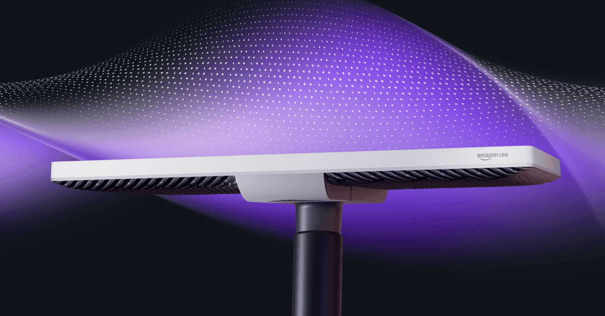 أمازون تكشف عن هوائي Leo Ultra الجديد لخدمة الإنترنت الفضائي بسرعات فائقة