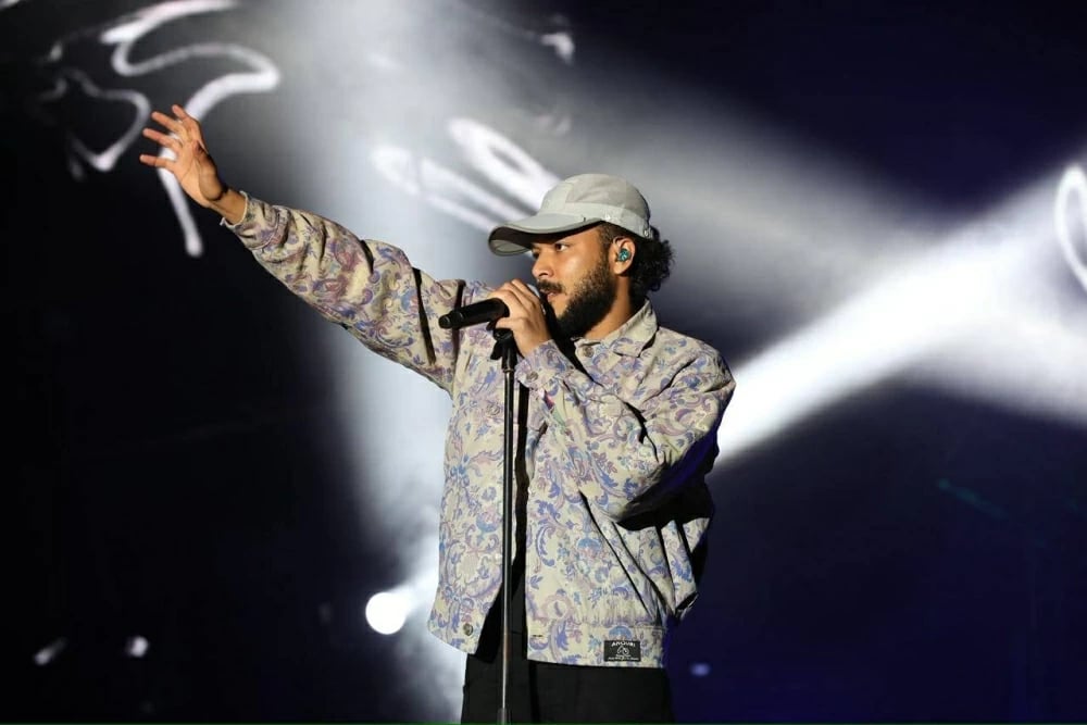 ويجز يشعل مهرجان تيميتار بالمغرب ويقدم العرض الحي الأول لألبوم