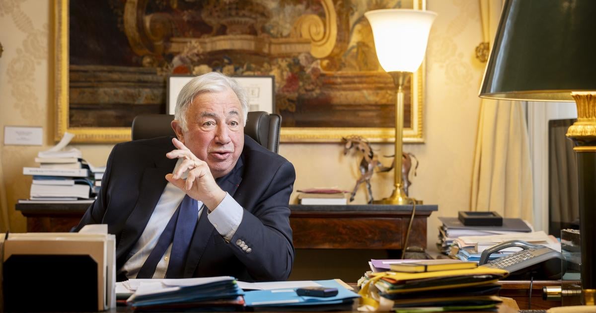 رئيس مجلس الشيوخ جيرار لارشيه يدافع عن دور المجلس في الموازنة ويحذر من الهستيريا الضريبية