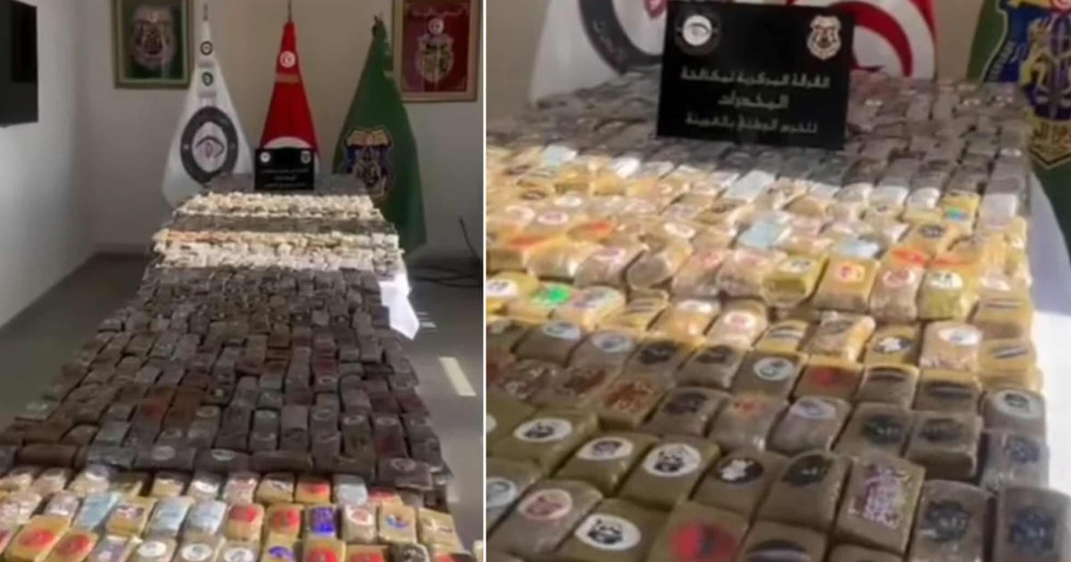 المديرية العامة للحرس الوطني تفكك شبكة دولية لتهريب المخدرات وتحجز 420 كغ من القنب