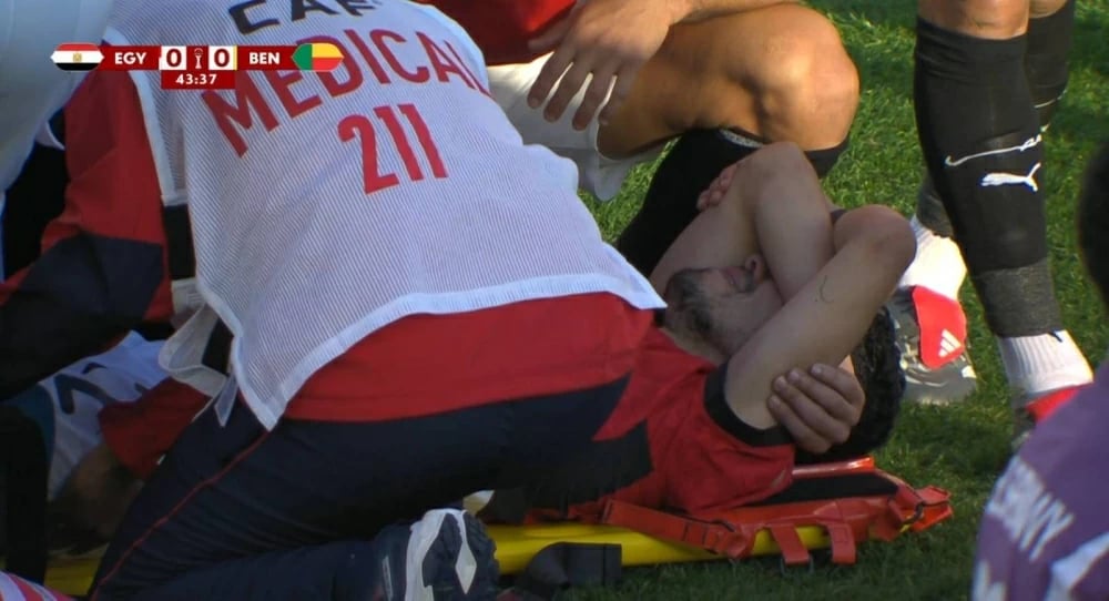 محمد حمدي يعلق بحسرة على إصابته بالرباط الصليبي خلال كأس الأمم الأفريقية