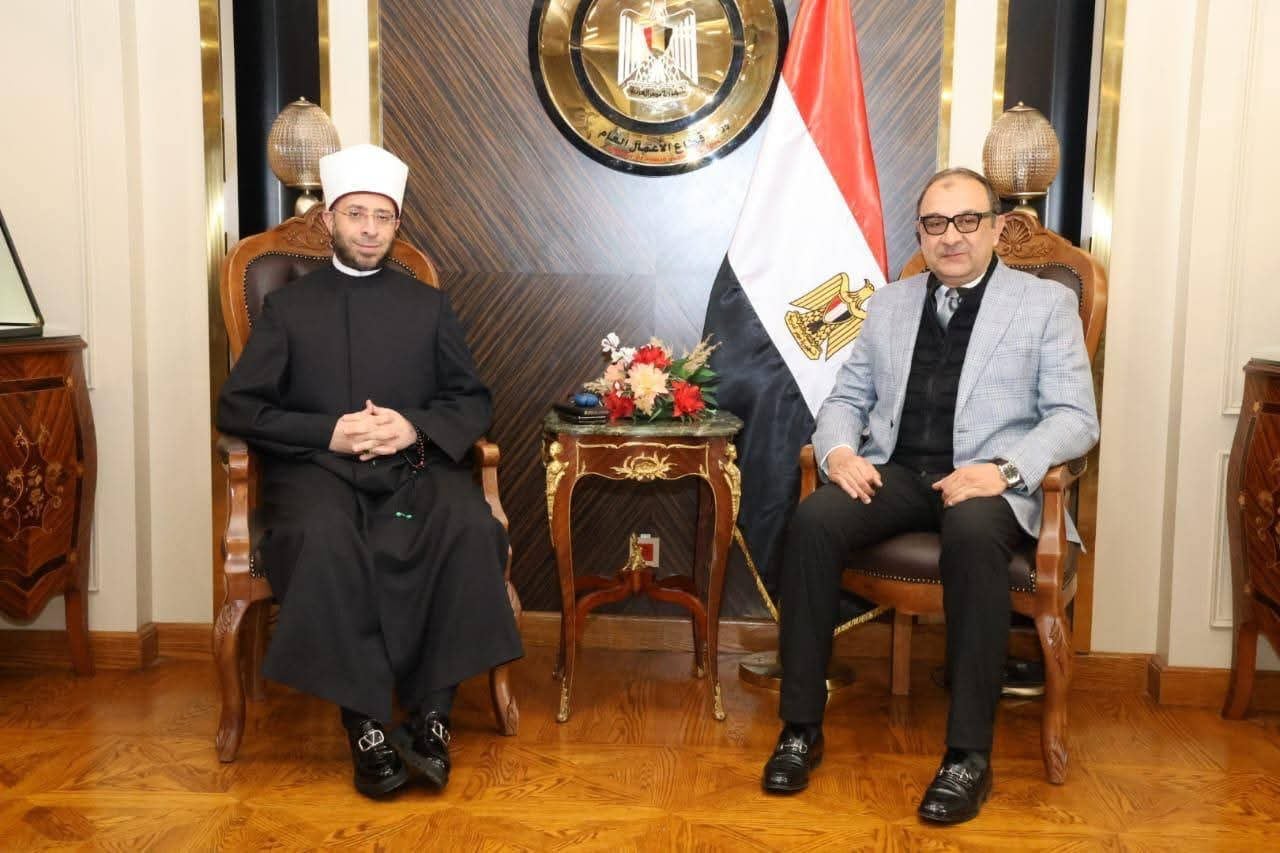 وزيرا قطاع الأعمال العام والأوقاف يبحثان تعزيز التعاون لاستغلال أملاك الدولة التاريخية