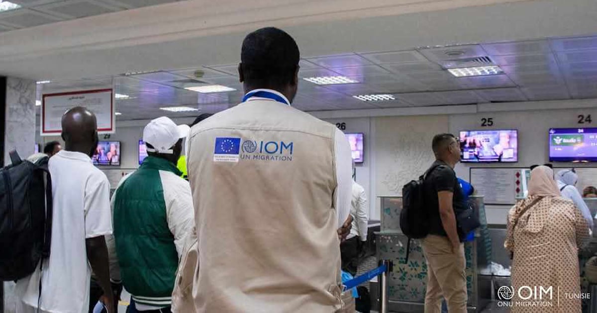 المنظمة الدولية للهجرة في تونس: 135 غينيًا يعودون طوعًا إلى وطنهم