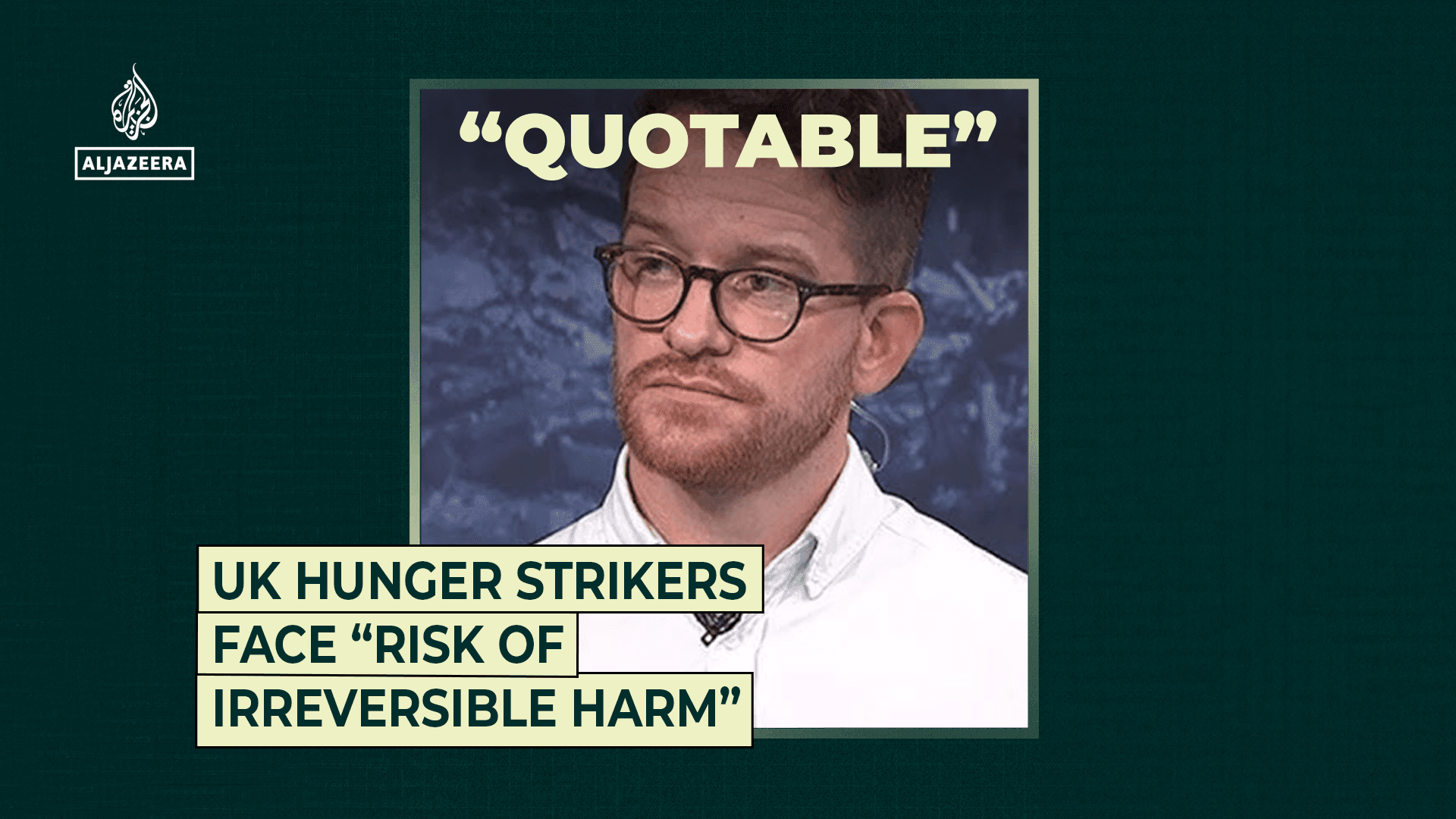 مخاطر صحية جسيمة تهدد المضربين عن الطعام المؤيدين لفلسطين في المملكة المتحدة