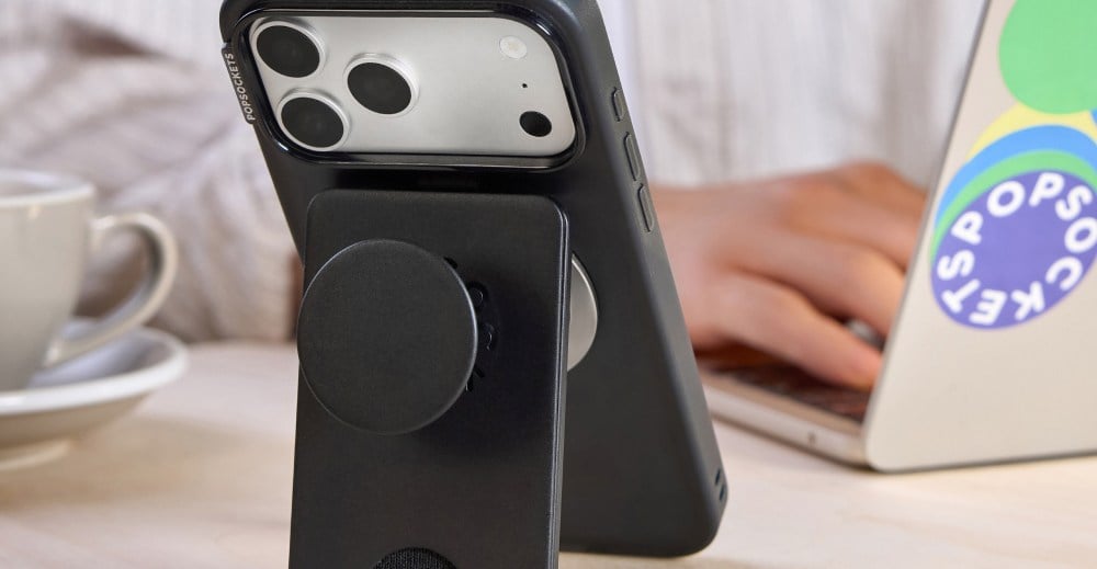 PopSockets تطلق محفظة Kick-Out PopWallet الجديدة بمقبض قابل للطي وحامل للهاتف