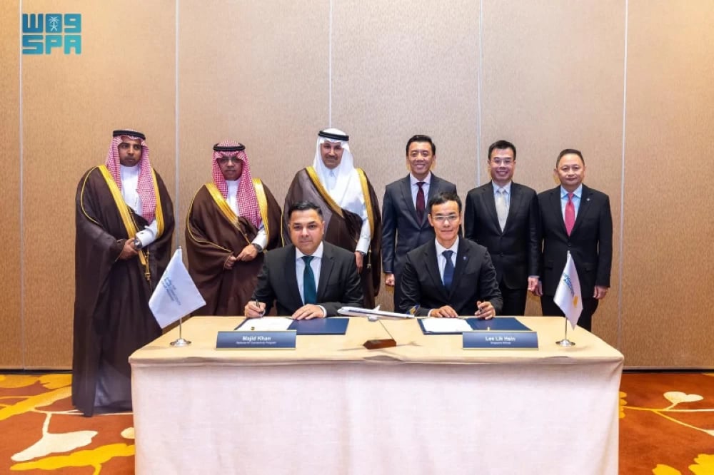 برنامج الربط الجوي السعودي والخطوط السنغافورية يطلقان أول خط مباشر بين الرياض وسنغافورة