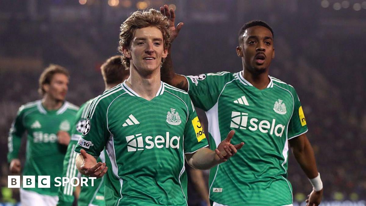 تألق أنتوني غوردون الصاروخي يقود نيوكاسل لتحطيم قاراباغ في ليلة تاريخية بدوري الأبطال