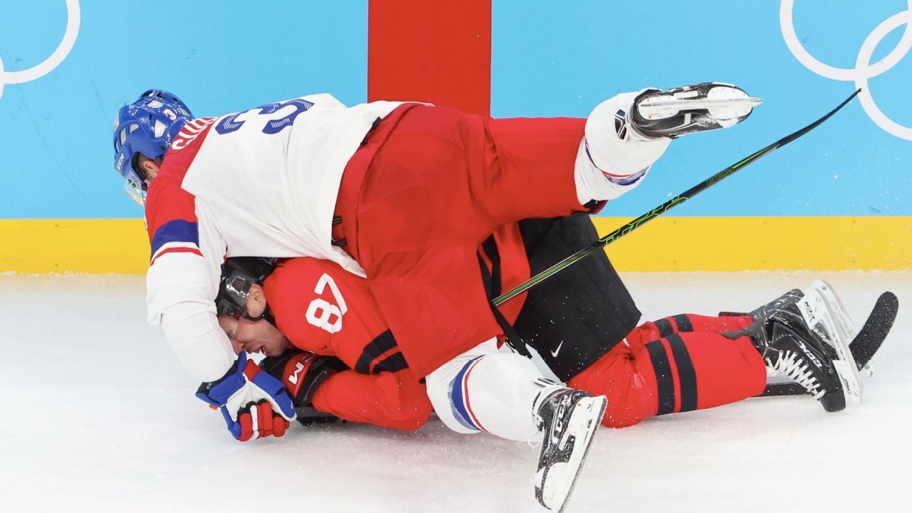 سيدني كروسبي قائد بنغوينز يغيب أربعة أسابيع على الأقل بسبب إصابة أولمبية