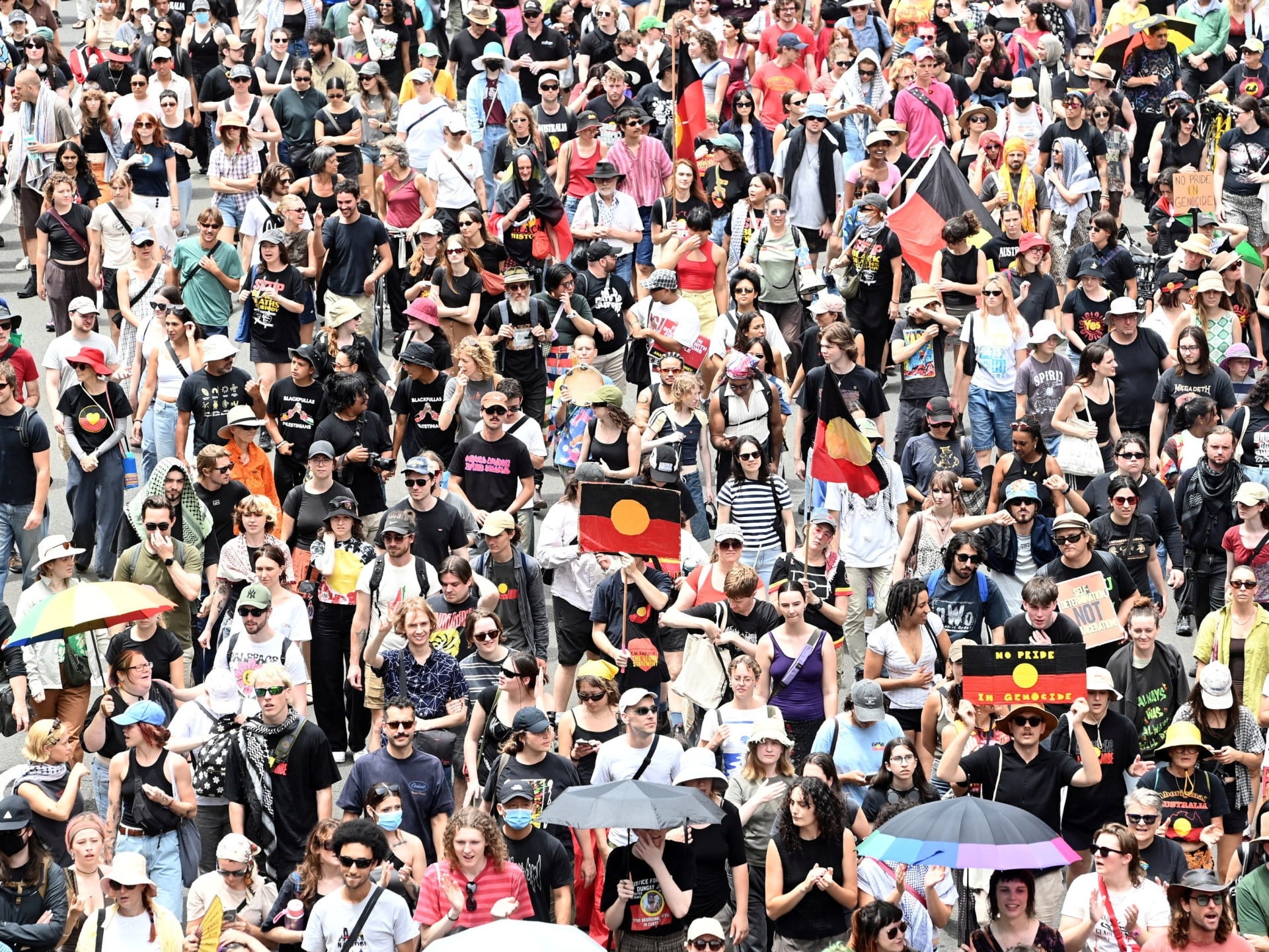 اتهام رجل بمحاولة تفجير في تجمع لحقوق السكان الأصليين بأستراليا ووصفه بالعمل الإرهابي