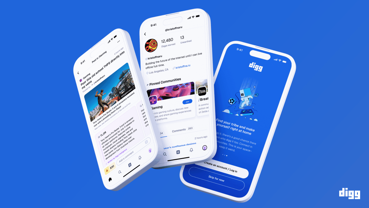 موقع Digg يعلن عن تسريح موظفين وعودة كيفن روز لمواجهة تحديات الروبوتات والمنافسة