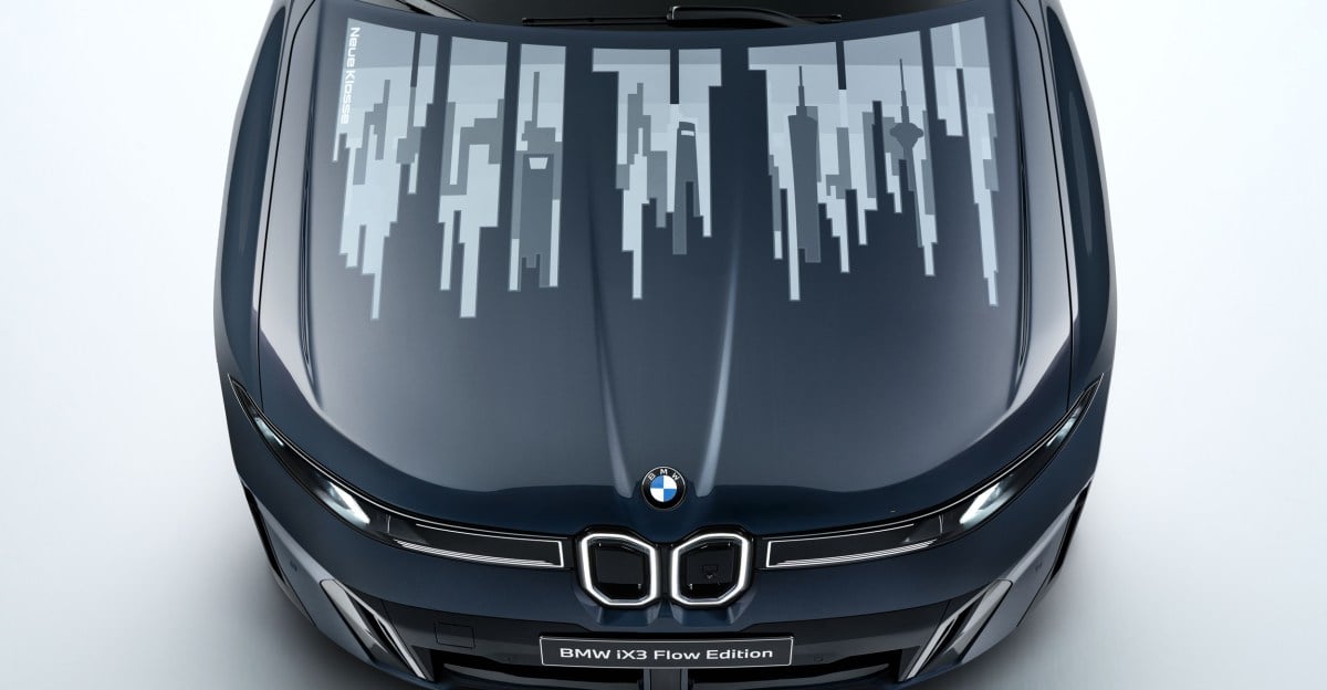 مفهوم BMW الجديد: شاشات E Ink على غطاء المحرك تقترب من الإنتاج الضخم