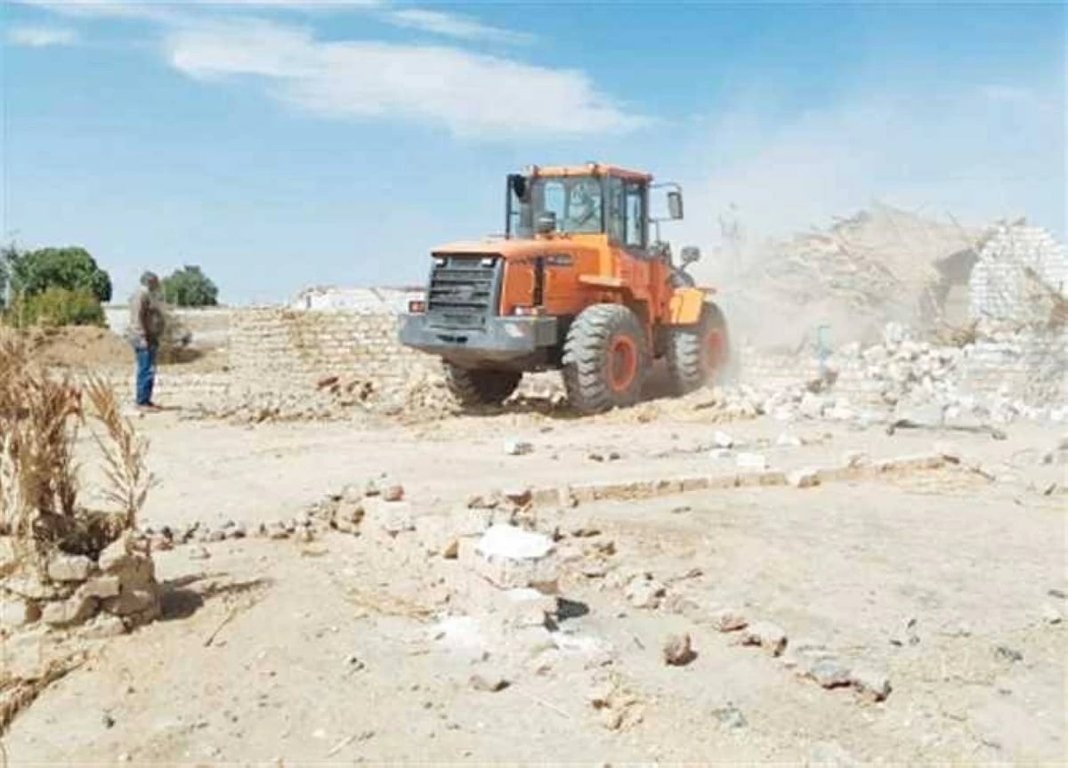 محافظة بني سويف تنجح في إزالة 492 حالة تعدٍ على أراضي الدولة والزراعة ضمن الموجة 29