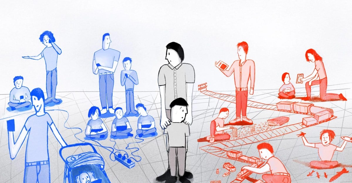 كيف يدير الآباء وقت الشاشة لأطفالهم: دراسة مركز بيو وتجارب شخصية