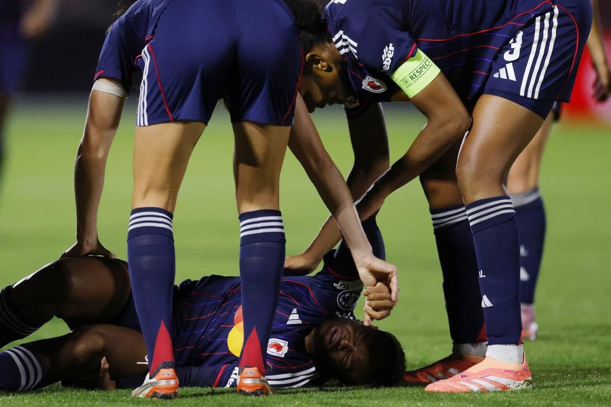 إصابة ليانا جوزيف بقطع في الرباط الصليبي تضرب آمال أولمبيك ليون النسائي