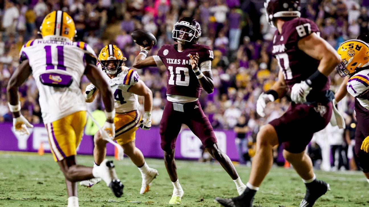 تكساس إيه آند إم يتجاوز الماضي ويحقق فوزًا تاريخيًا على إل إس يو