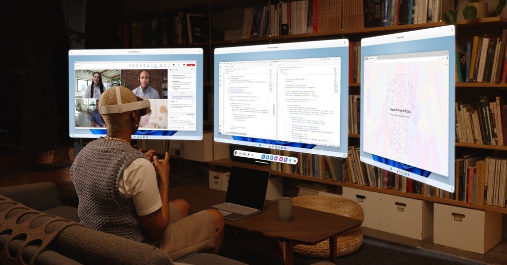 مايكروسوفت تطلق ميزة سطح المكتب البعيد لـ Windows 11 على نظارات Meta Quest مع وضع الشاشة الفائقة