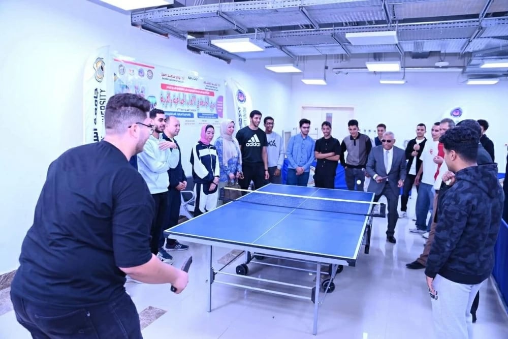 جامعة أسيوط الأهلية تطلق دوري الألعاب الفردية والجماعية للعام الجامعي 2025/2026