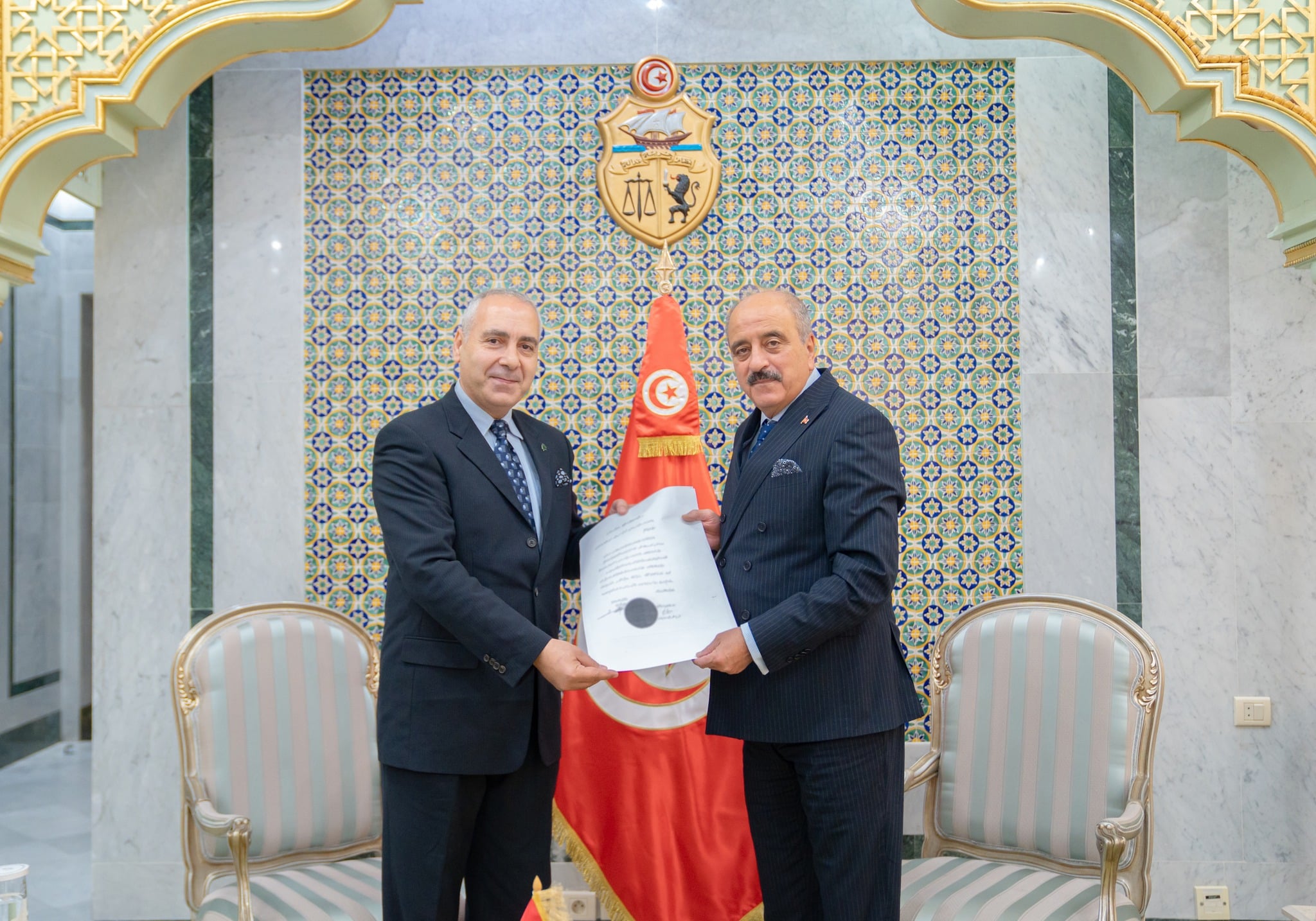 وزير الخارجية التونسي يتسلم أوراق اعتماد السفير اللبناني الجديد ويؤكد دعم تونس الثابت