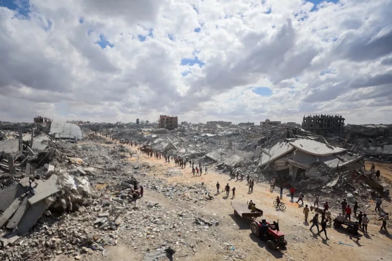 مصر وقطر تدعوان لانسحاب إسرائيلي ونشر قوة دولية لتحقيق استقرار غزة