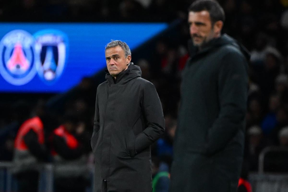 لويس إنريكي يعلق على إقصاء باريس سان جيرمان من كأس فرنسا أمام باريس إف سي