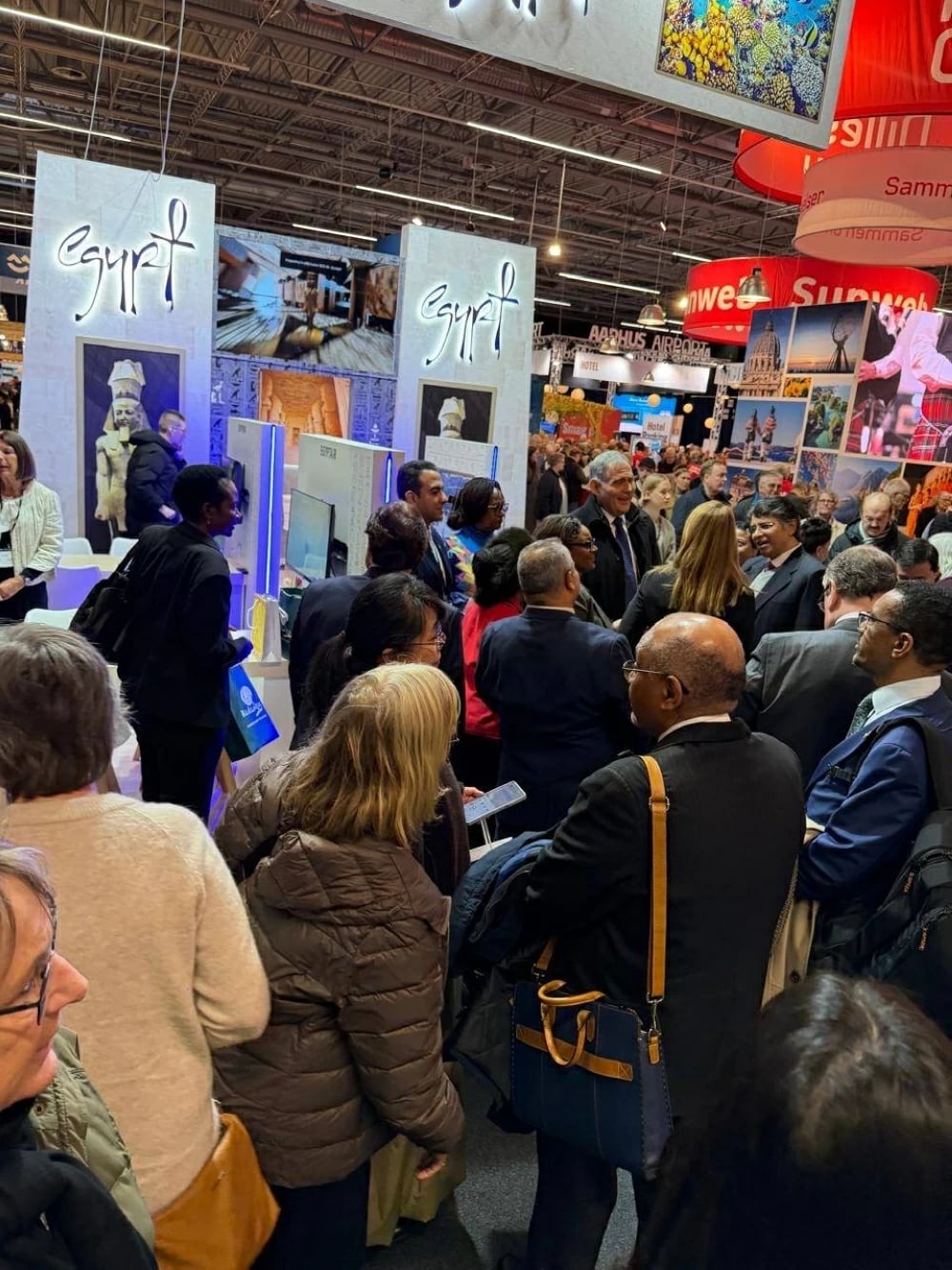 مصر تتألق في معرض Ferie For Alle بالدنمارك وتجذب الأنظار لمقاصدها السياحية