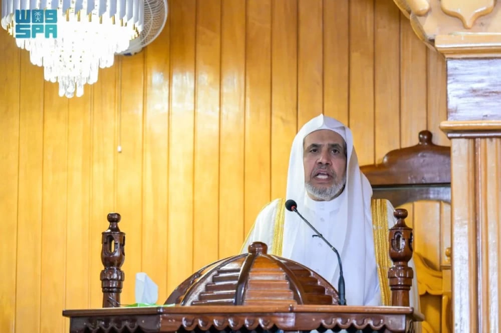 الأمين العام لرابطة العالم الإسلامي يلقي خطبة الجمعة في مسجد كيغالي الكبير برواندا