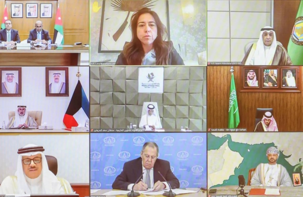 اجتماع وزاري خليجي روسي أردني يناقش تداعيات الهجمات الإيرانية وتطورات المنطقة