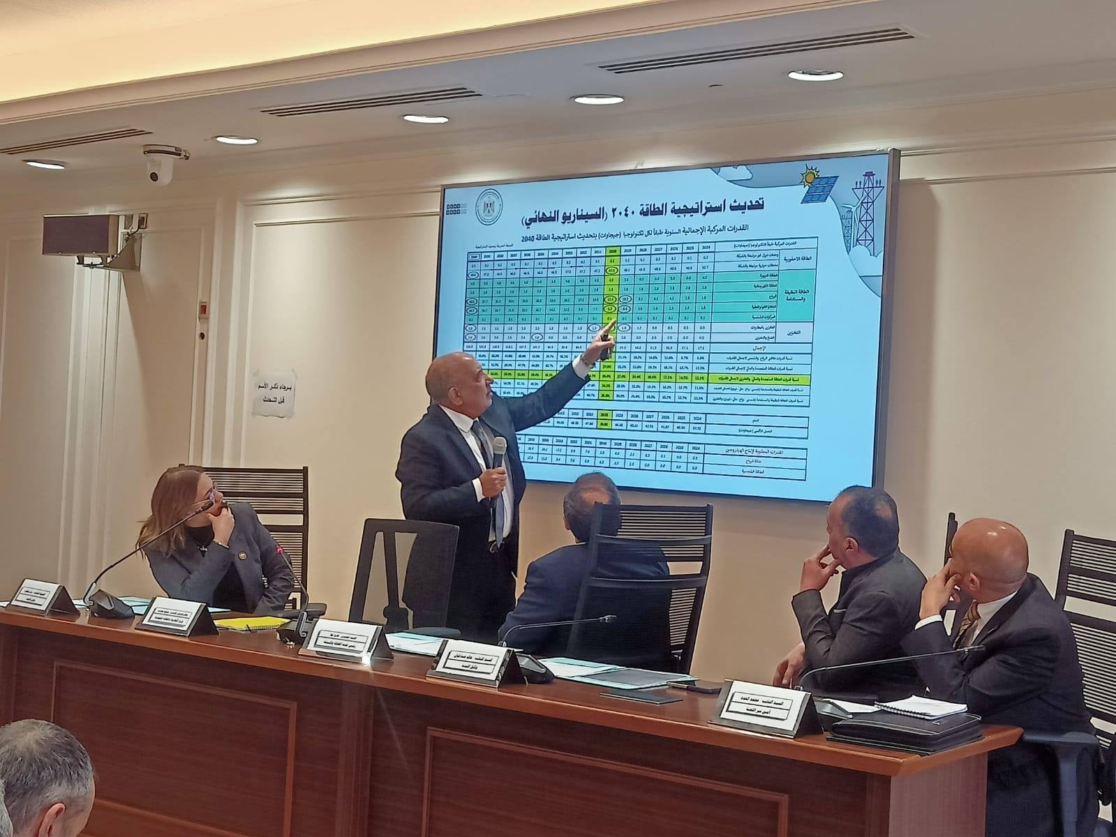 وزير الكهرباء يستعرض استراتيجية تأمين إمدادات الطاقة وتوسيع المتجددة أمام البرلمان