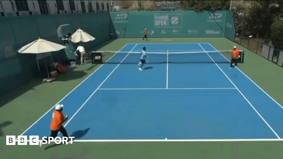 إخلاء ملعب تنس في الفجيرة بعد هجوم بطائرة مسيرة إيرانية على منشأة نفطية قريبة