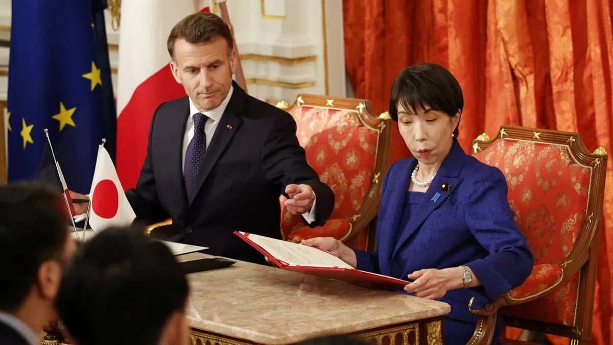 اليابان وفرنسا تنسقان لإنهاء الحرب في إيران وإعادة فتح مضيق هرمز بعد تصريحات ترامب